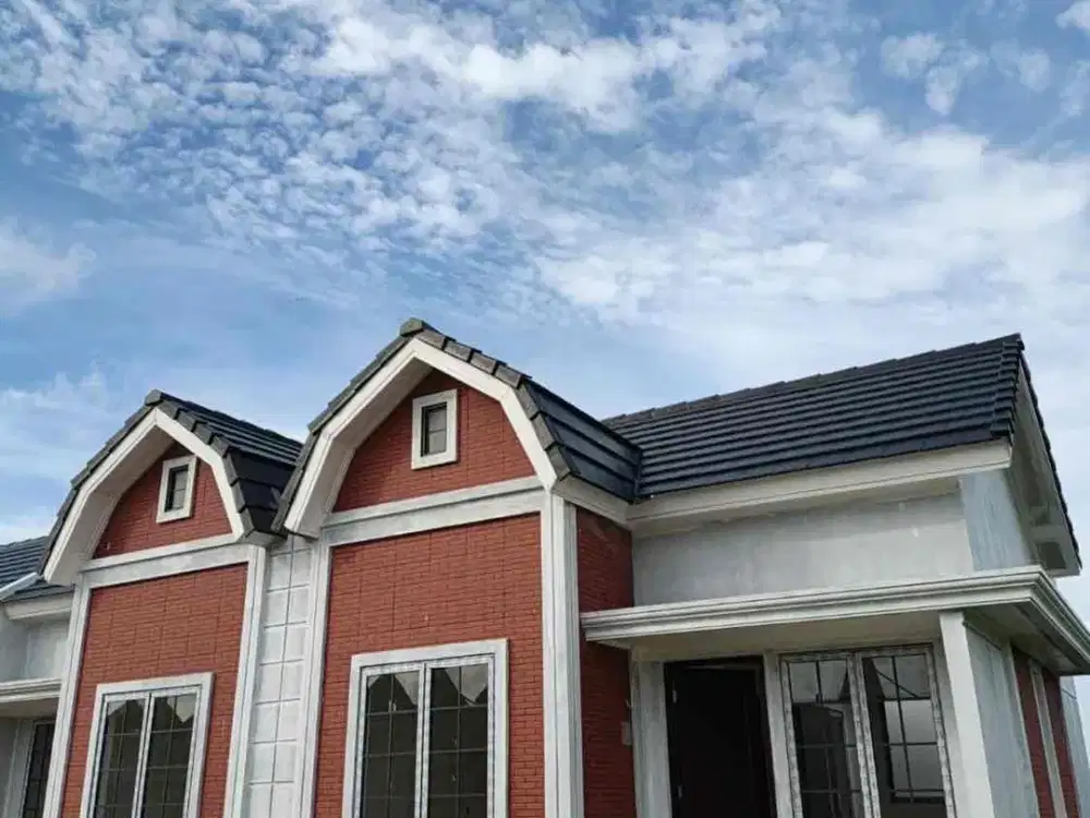 rumah ala ala belanda  di cluster rotterdam kota sutera , siapa cepat dia dapat , kesempatan terbatas