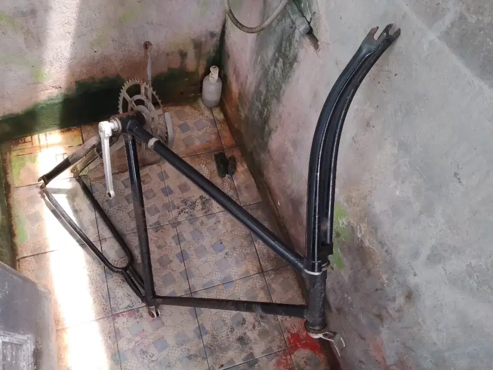 frame sepeda jengki kebo jadul fixie commuter bike