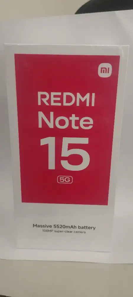 REDMI NOTE 15 5G 8/256 NEW GRS