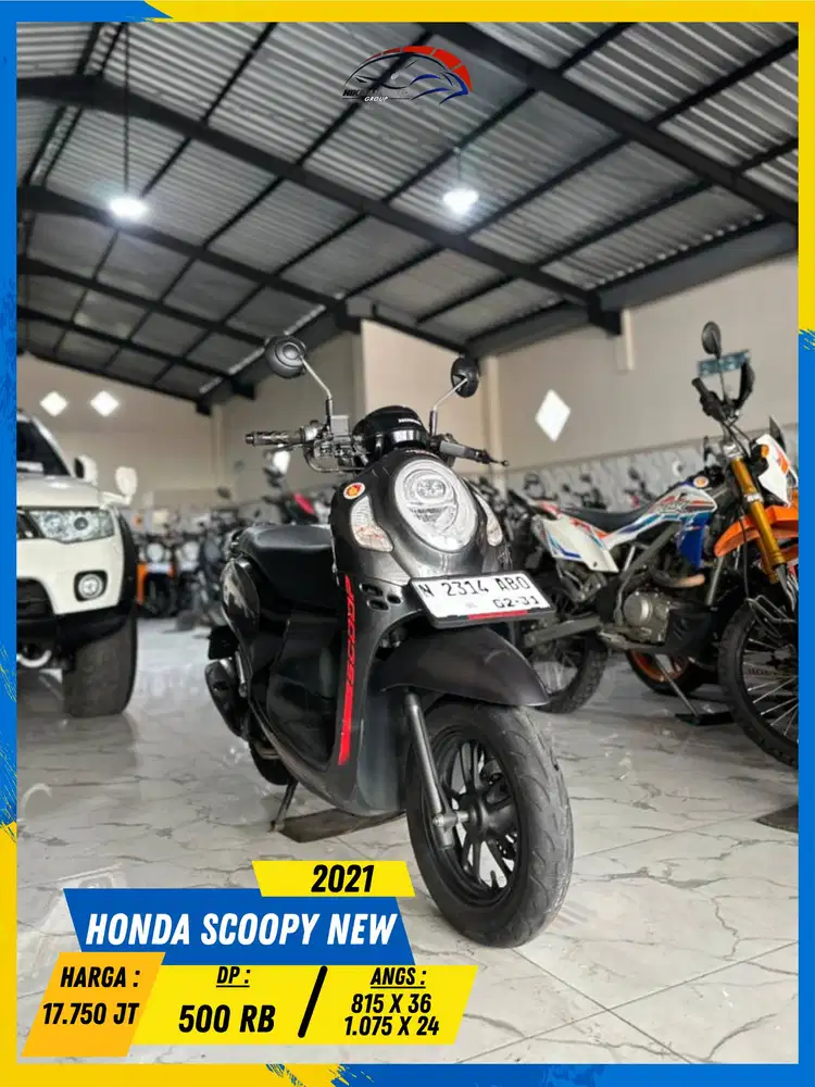 HONDA SCOOPY NEW 2021 MANTAP GASS MASZEHH HIKMAH MOTOR KEPUH