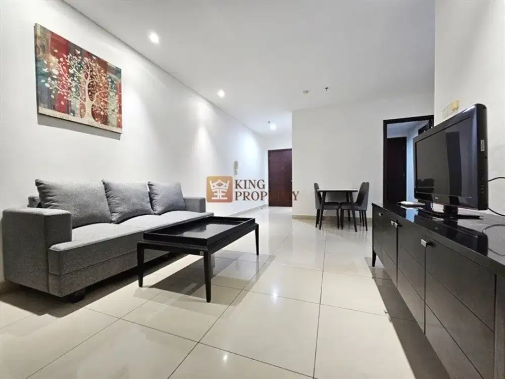 Siap Huni! 2BR Central Park Residence Modern Contemporary, City View, Di Atas Mall CP, Lokasi Strategis