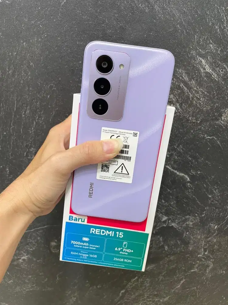 Redmi 15 8/256 Second Like New Masih Garansi