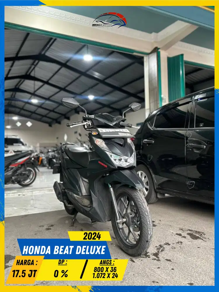 HONDA BEAT DELUXE 2024 NEGO SAMPE DEAL HIKMAH MOTOR KEPUH