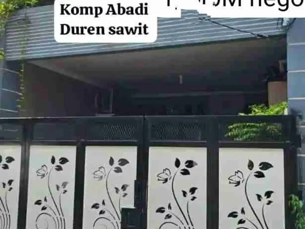 Rumah cantik siap huni di komplek abadi duren sawit