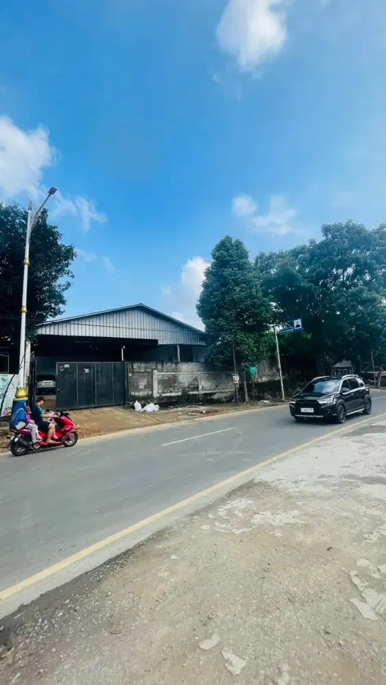 DIJUAL GUDANG dijalan raya Kalimulya Cilodong Depok