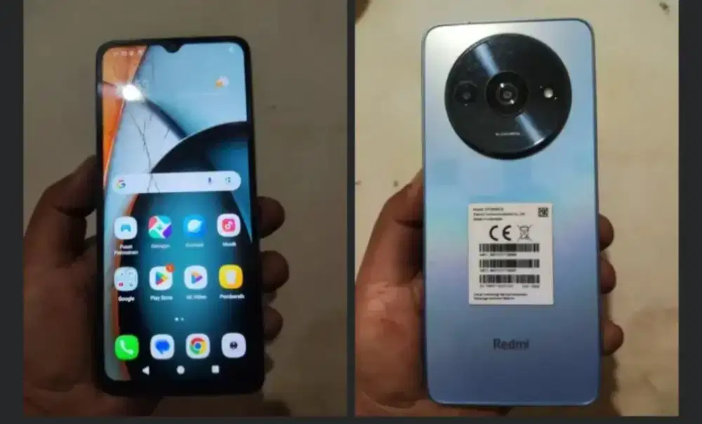 Redmi A3 minus retak 4/128