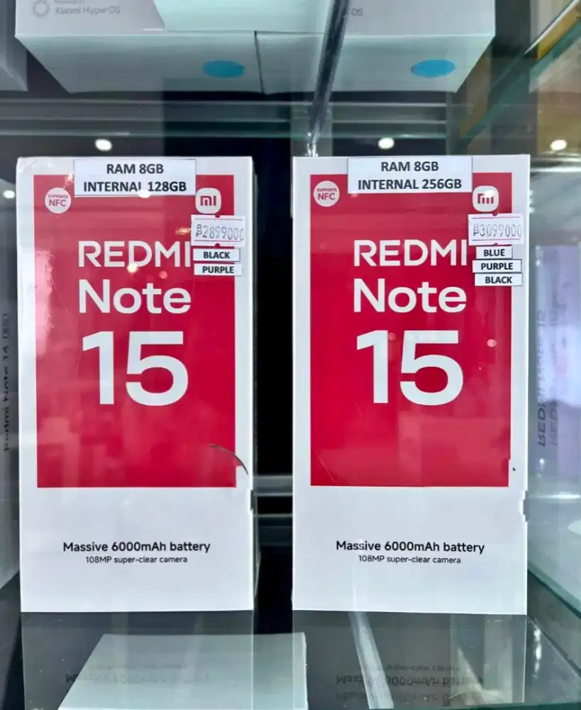 Redmi Note 15 8/256 Garansi Resmi Baru Dan Segel