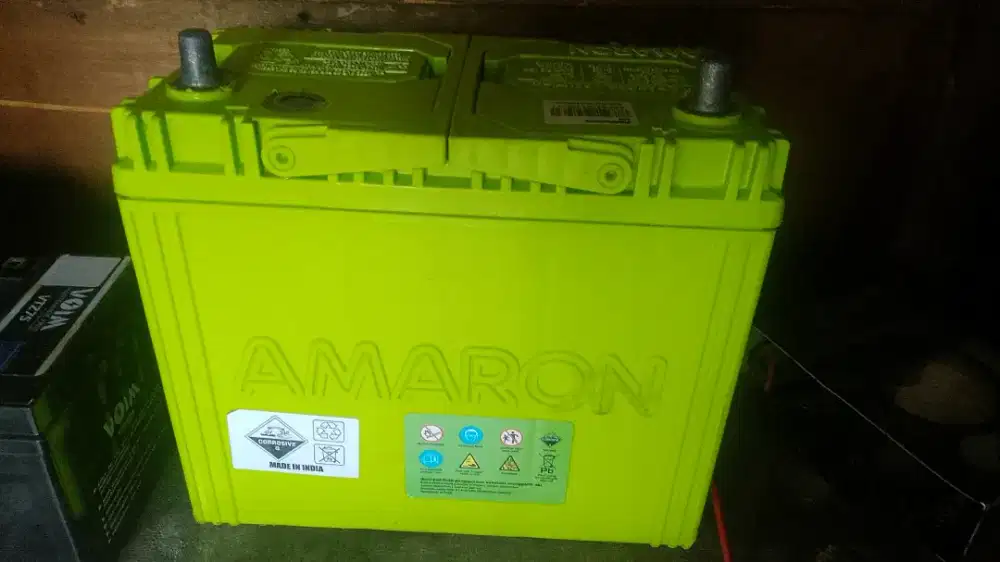 AKI COPOTAN RASA BARU NS60L AMARON,BARU PAKE 4 BULAN,UTK AVANZA