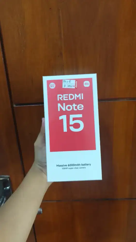 PROMO AWAL TAHUN REDMI NOTE 15 8/256 NEW SEGEL