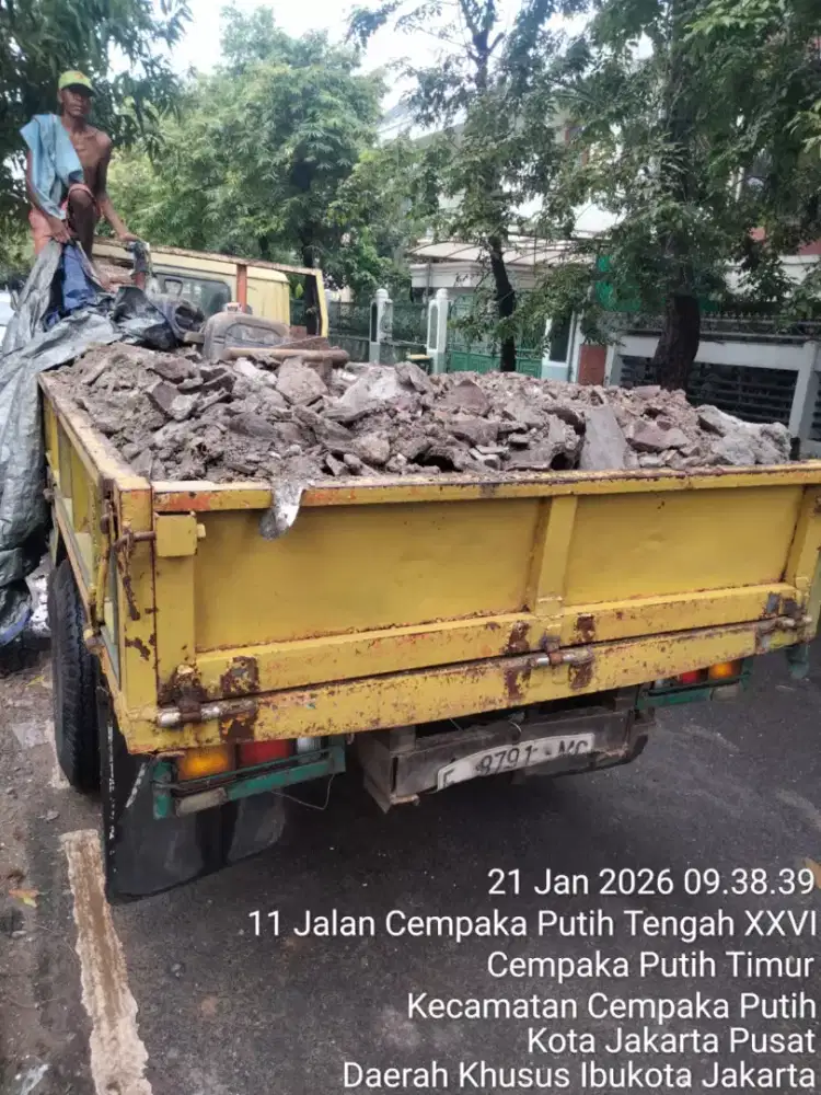 Buang puing murah cepat