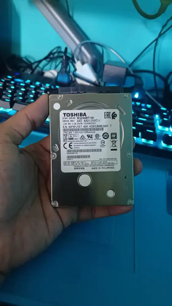 Hdd laptop toshiba 1tb