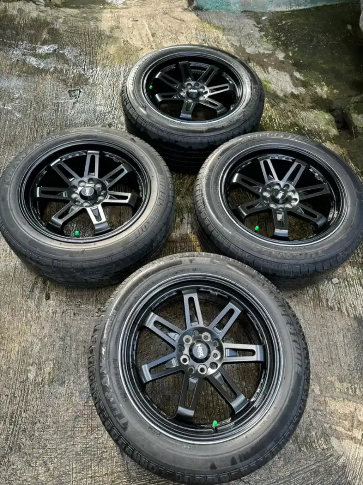 Velg HSR Daimon dan Ban Bridgestone Turanza
