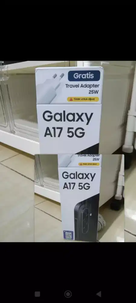 Samsung A17 8/258 black new