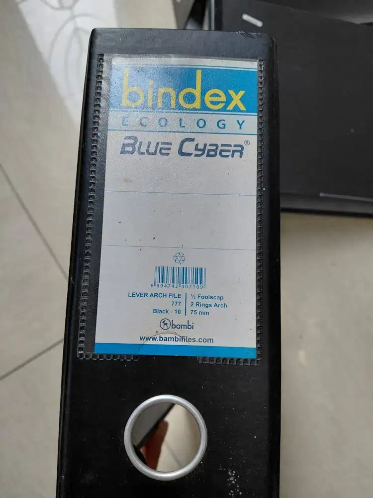 ORDNER BINDEX 1/2 FOLIO (fisik kotor)