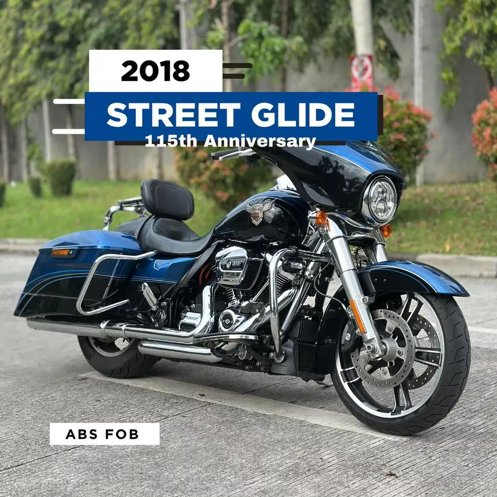 Street glide anniversary 2018