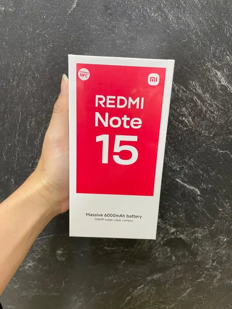 Redmi Note 15 6/128 New Segel