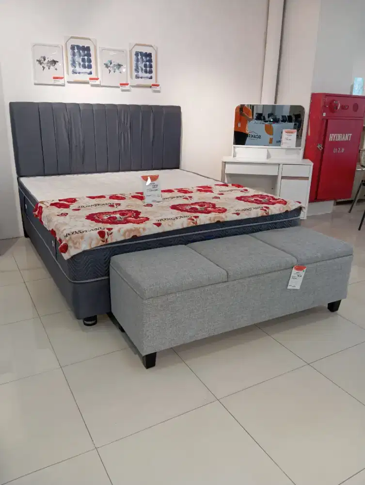 Kursi bench dengan storage Hobro