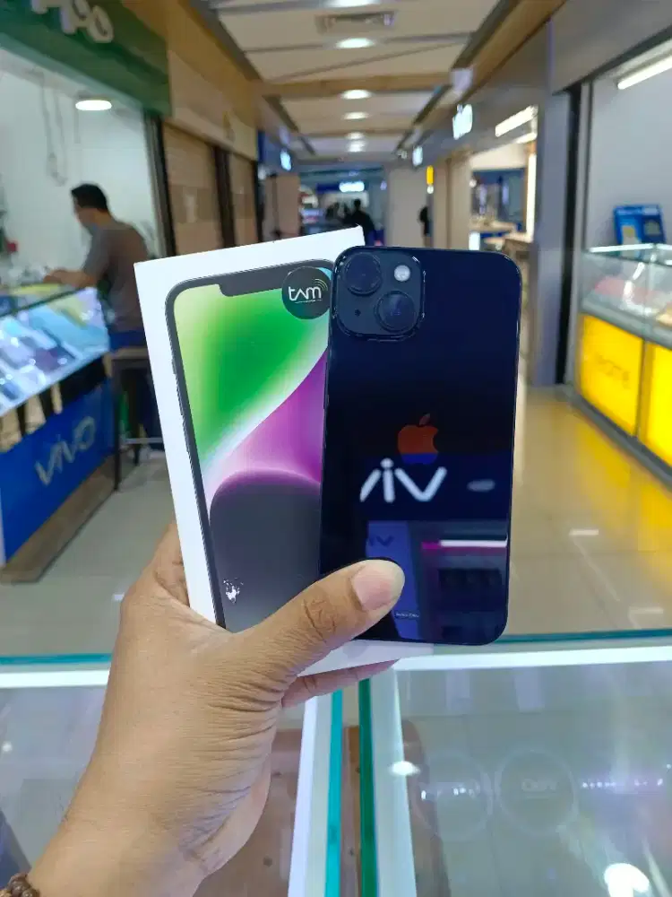 Iphone 14 128 iBox BH 100% Super Duper Like New 100% Garansi 27 Jan 27