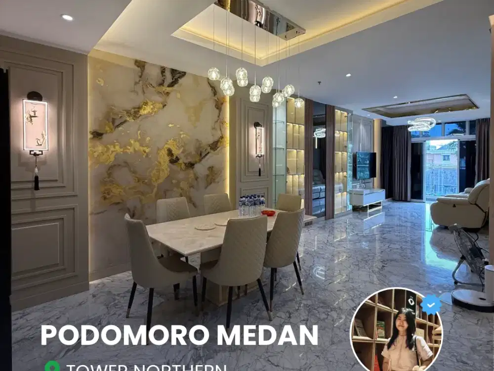 DIJUAL FULL FURNISHED TRIBECA CONDOMINIUM PODOMORO MEDAN