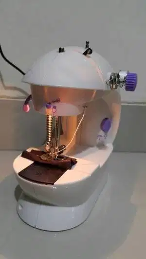 Mesin Jahit Mini Portable Portable Sewing Machine Free Meteran