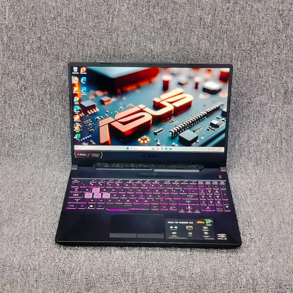 Asus TUF A15 Ryzen 5 Seri 7000 | RTX 2050 | RAM 8GB - Mulus Like New!