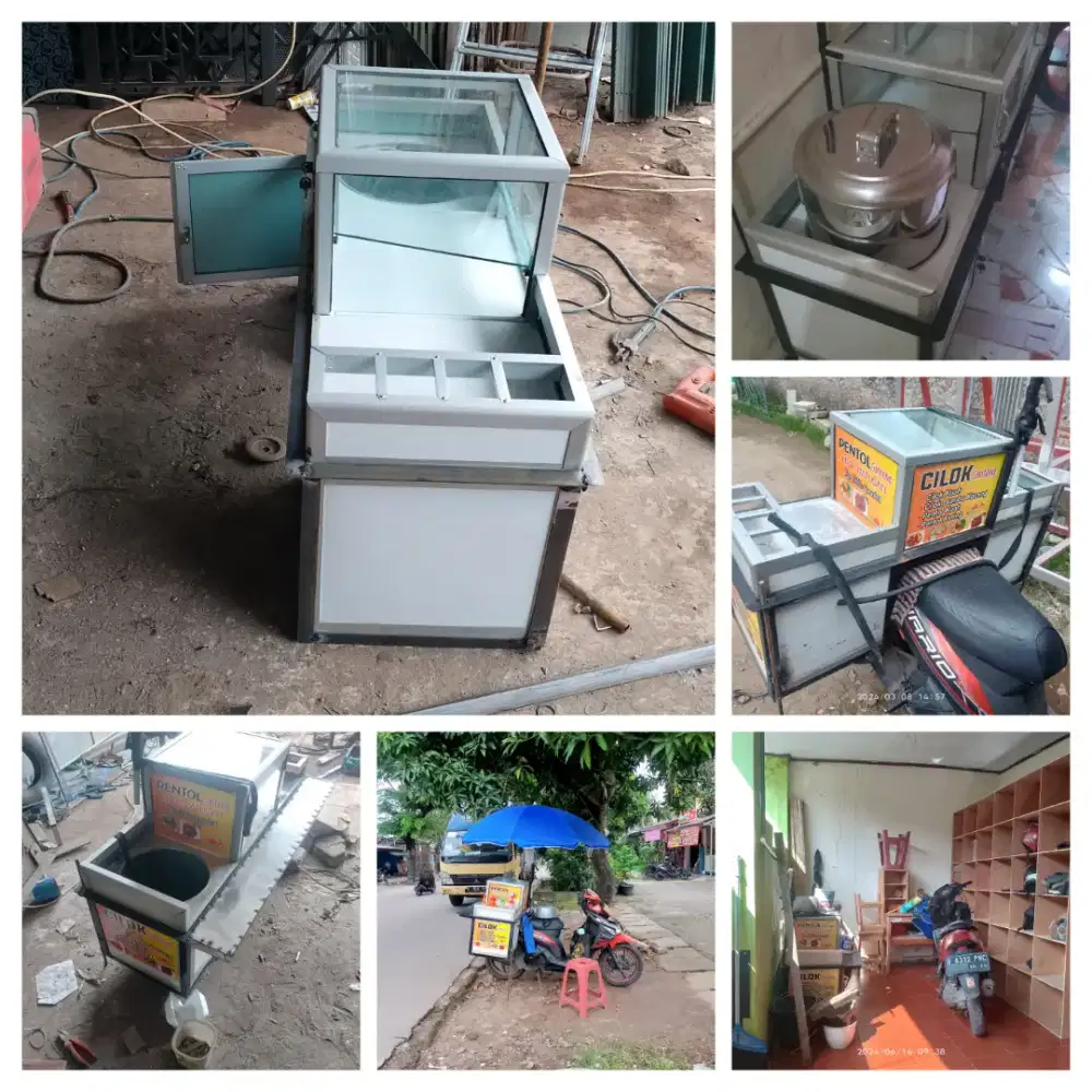 Gerobak motor jualan