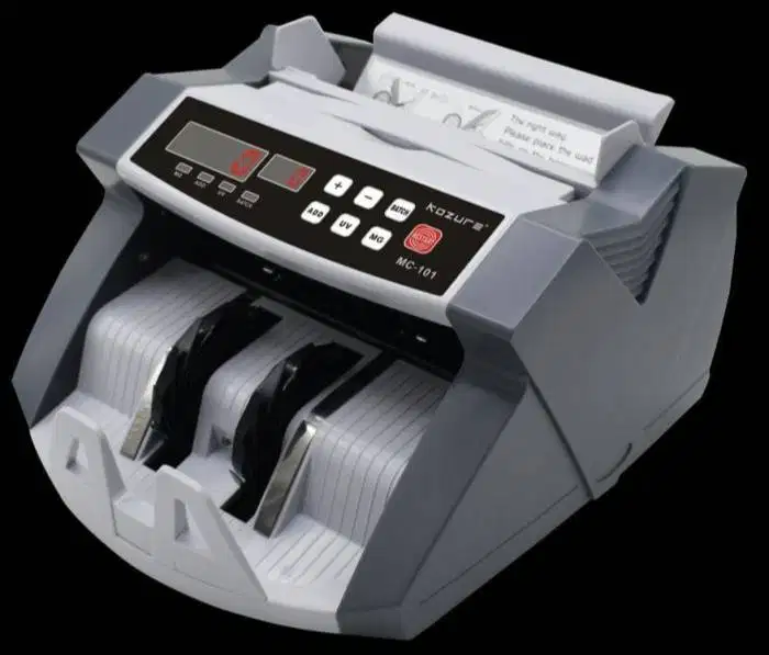 Mesin Hitung Uang Dan Detektor Uang Palsu Kozure Mc 101 Kualitas