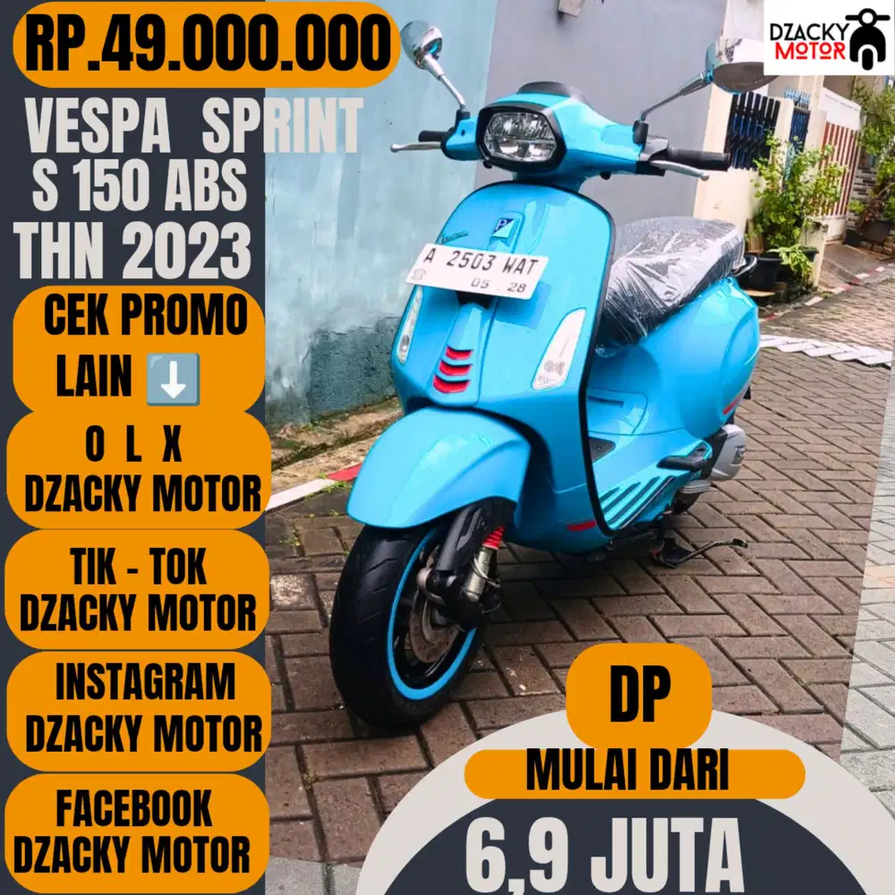 VESPA SPRINT S 150 ABS 2023 SECOND LIKE NEW