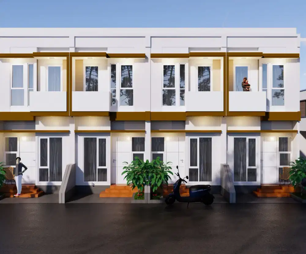 Rumah baru bernuasa asri dekat Mall grand pramuka jakarta timur