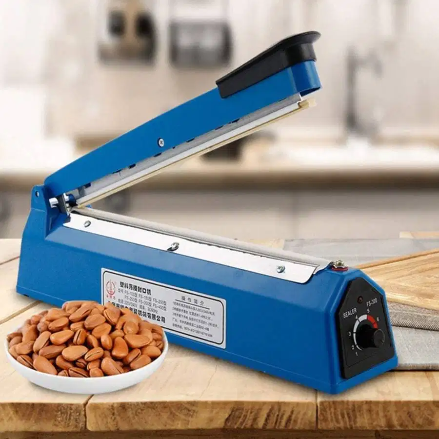 Impulse Sealer 20cm Q2 Alat Press Pres Plastik 20 cm PFS Biru Dapur