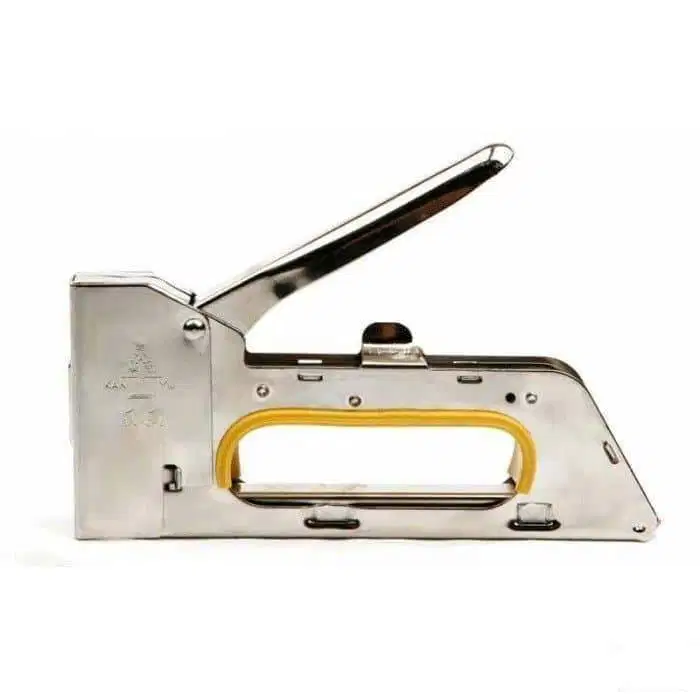 Stapler Staples Gun Tembak Jok Kulit Gun Tacker 4-6-8mm 0668 Stap
