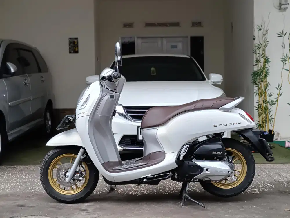 Scoopy prestige tahun 2021 real km 14rb