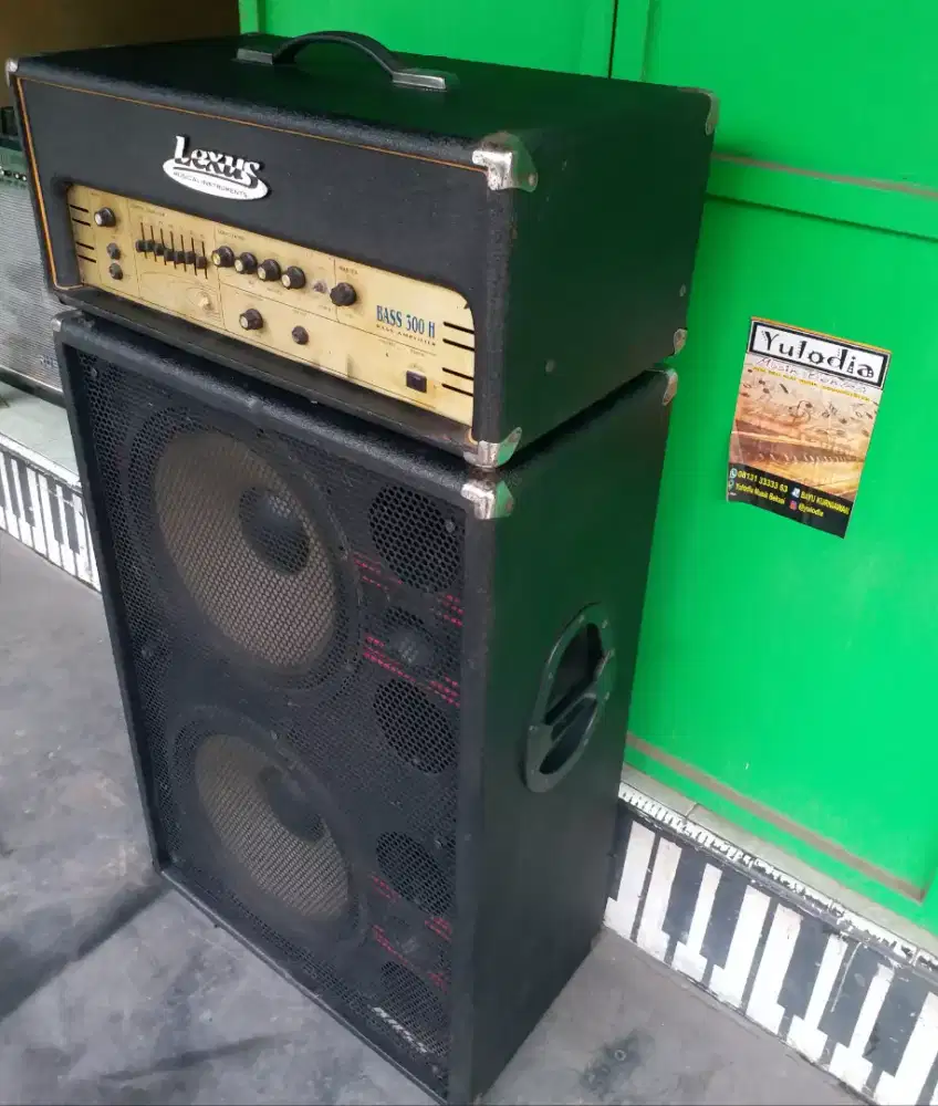 YULODIA BEKASI-head cabinet Bass Lexus 300H 15inch double full ori.