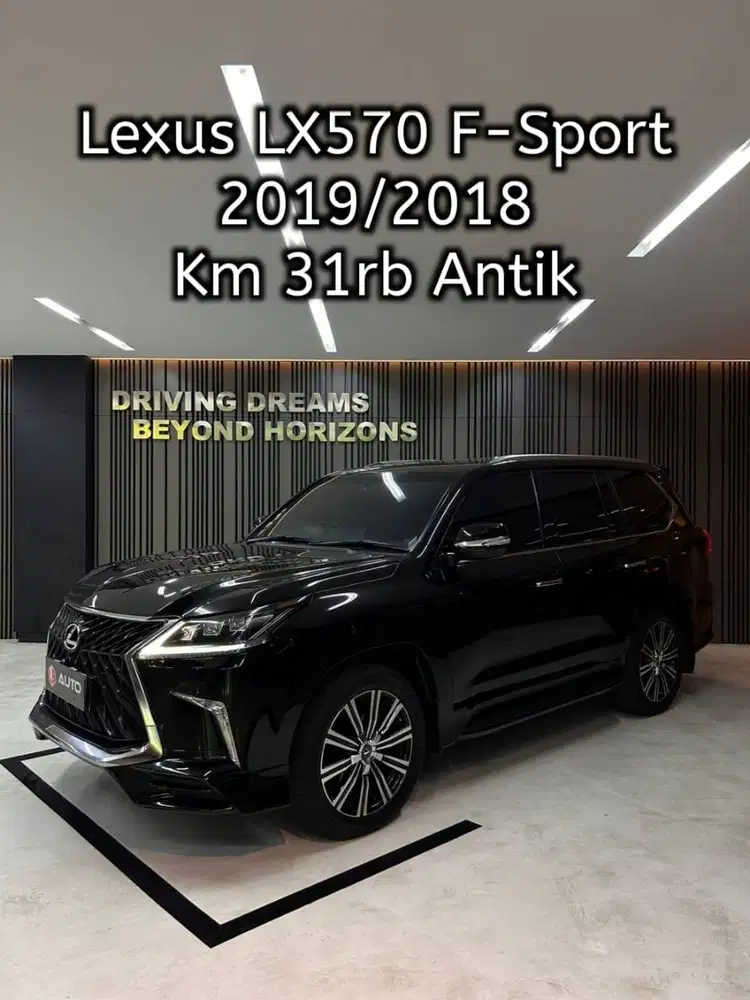 Lexus LX570 F-Sport AT 2018 Hitam Km 31rb B2181JBC