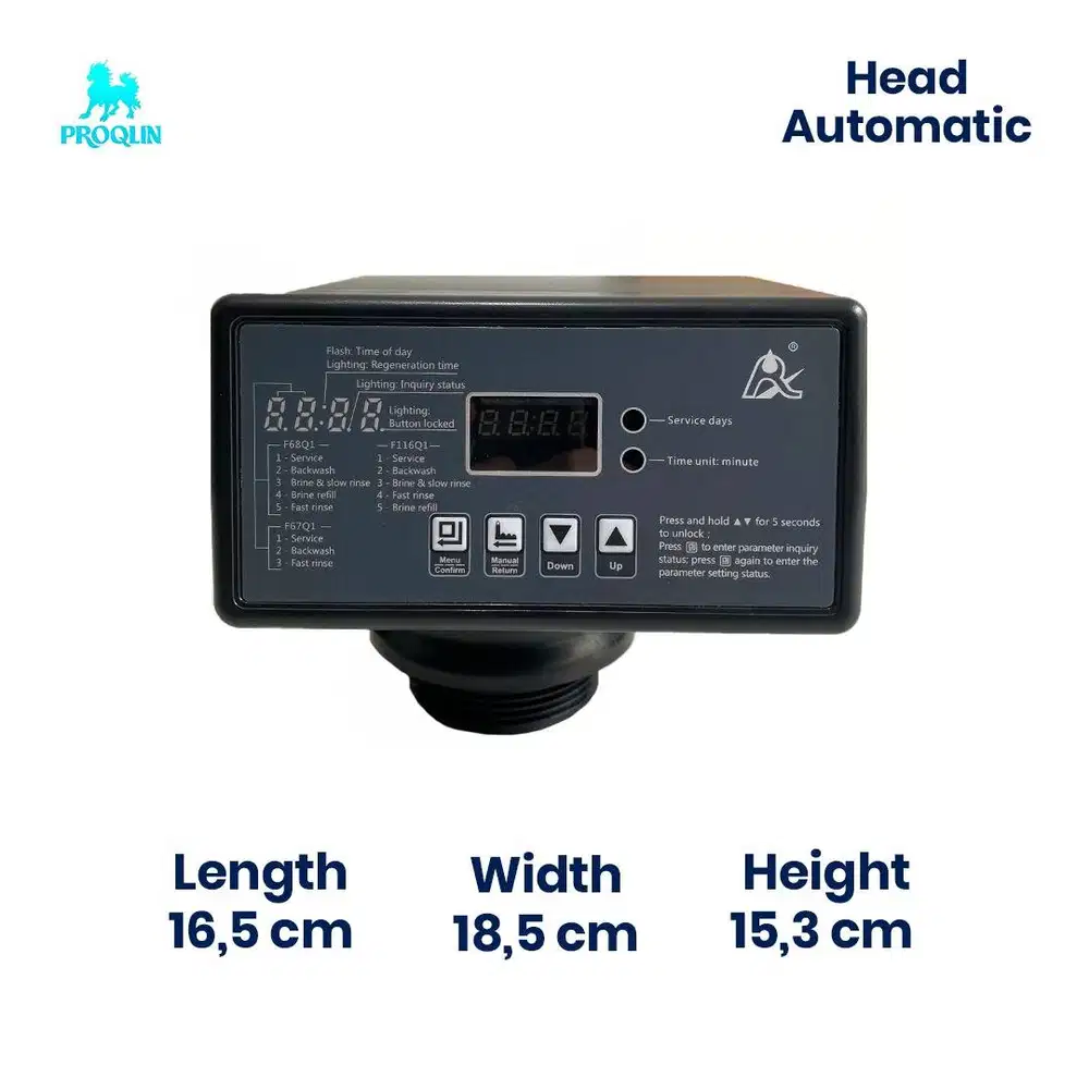 Kepala Otomatis Control Valve 3 Way Valve Runxin Original