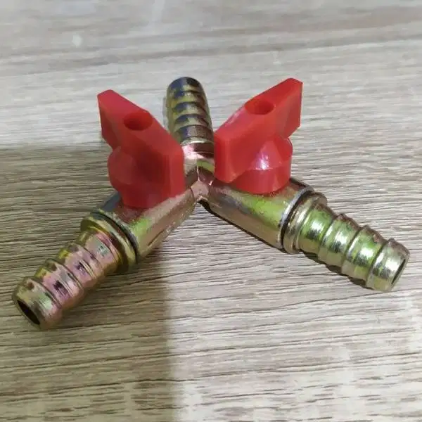 Kran Cabang 3/Y Selang Pipa LPG Gas Kuningan Ball Valve Fitting