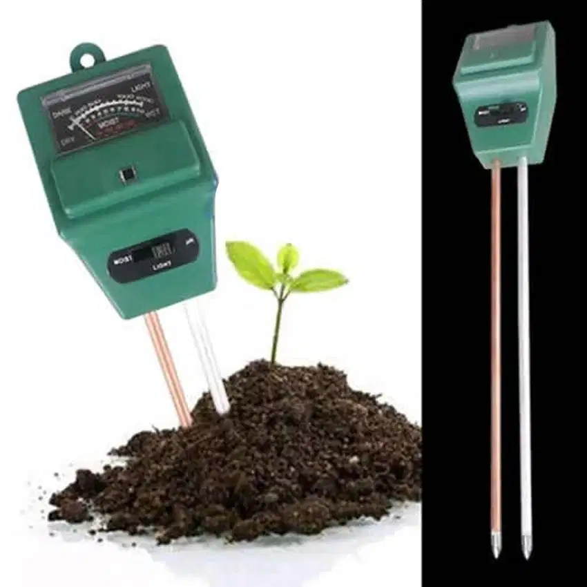 3 in 1 Soil Tester Sand Meter Tanah PH Water Moisture Keasaman Pasir
