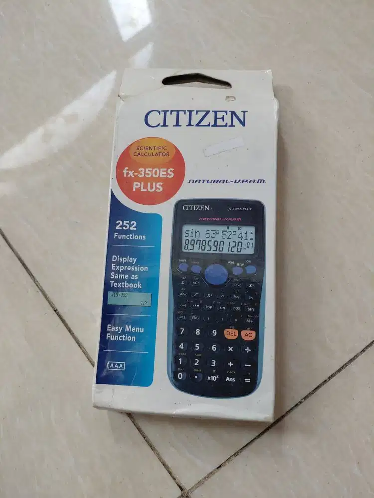 KALKULATOR CITIZEN  fx-350ES