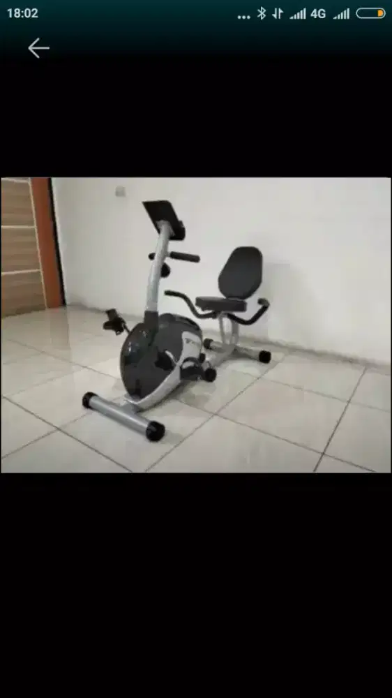 sepeda statis recumbent