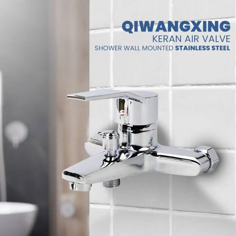 Kran Air Shower Kamar Mandi Panas Dingin Stainless Steel Premium QWX