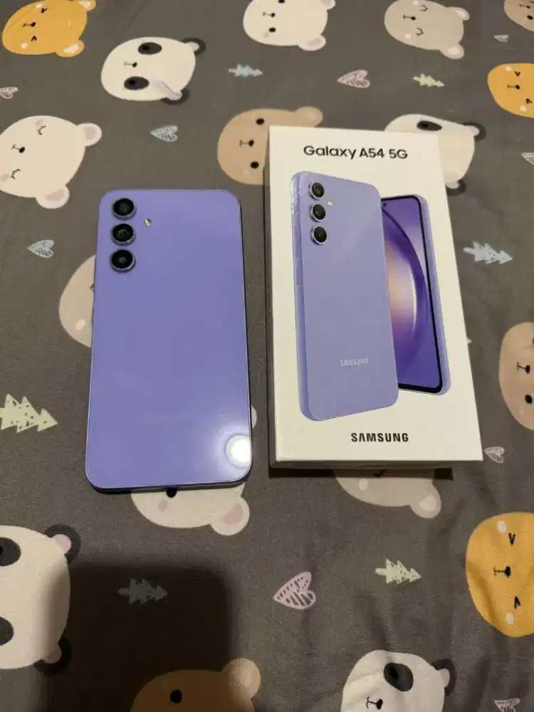 Dijual samsung a54 purple