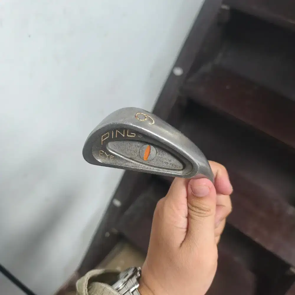 Stick Golf Iron 6 PING EYE Original (Orange Dot) - Vintage Rare Item
​