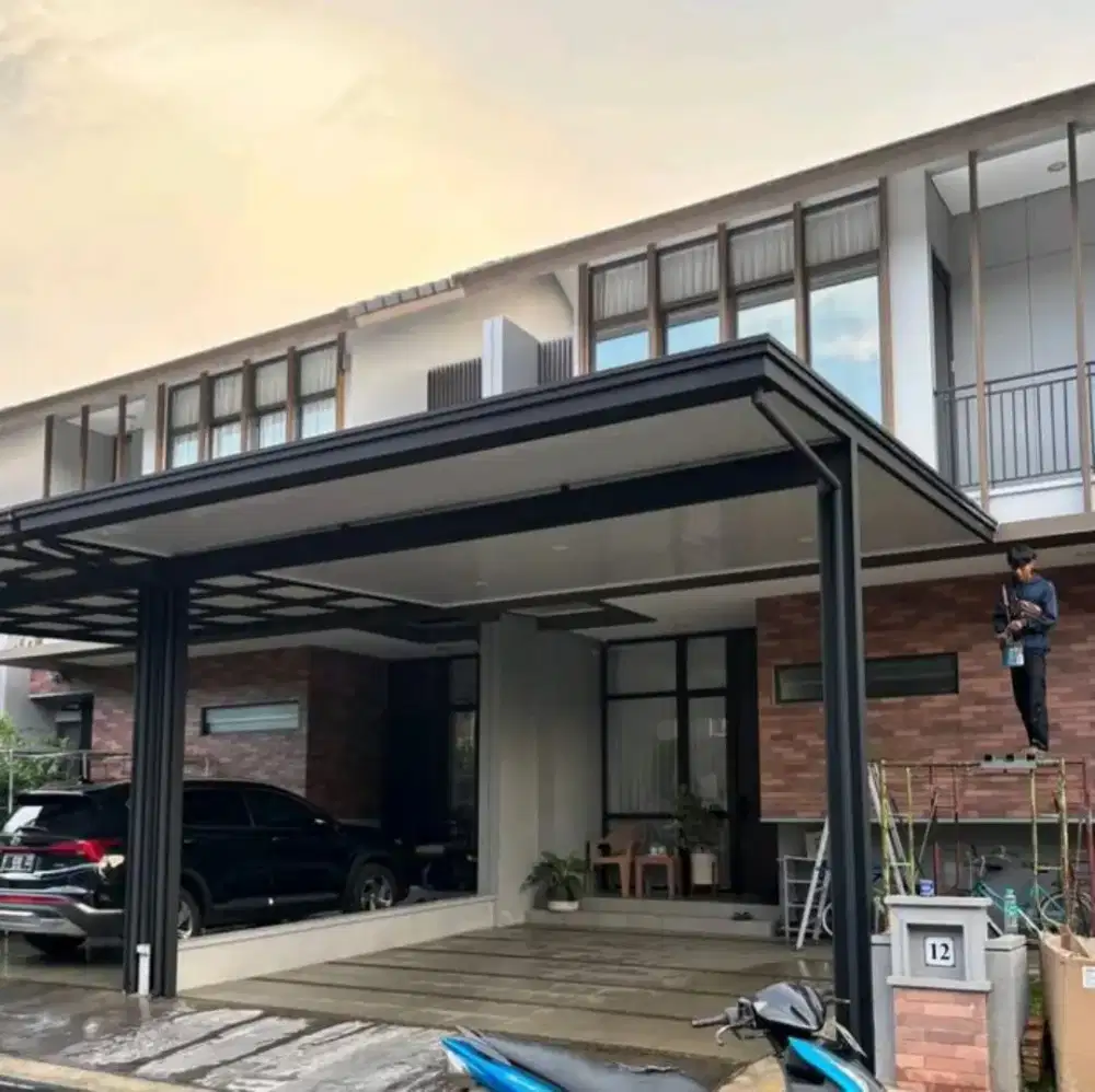 Kanopi atap alderon rs