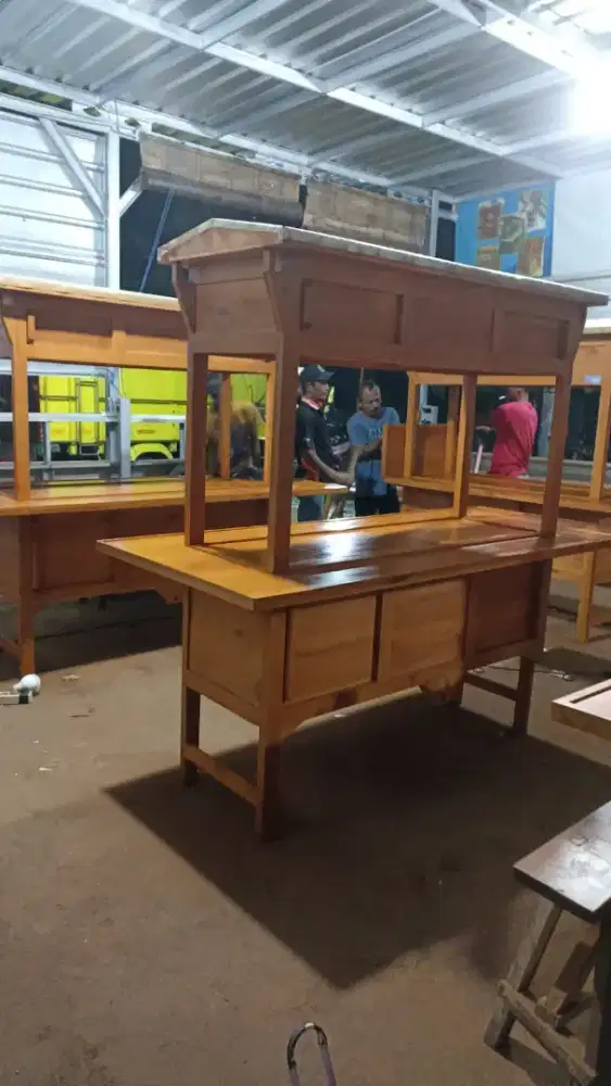 Gerobak Angkringan Bakso Mie Ayam PeceL Bubur Sate Martabak Ronde dlL