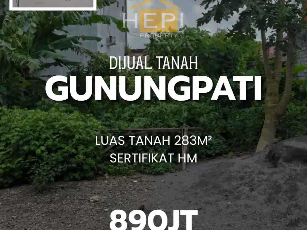 Dijual Tanah di Sekaran Unnes Gunungpati Semarang