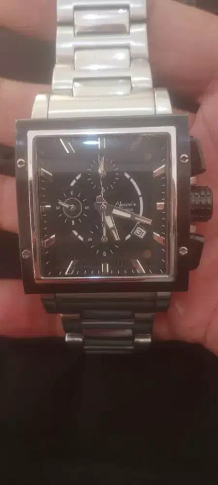 Jam Alexandre Christie chrono lancar