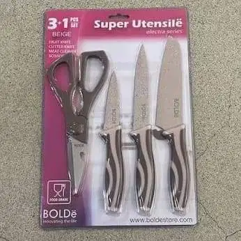 Pisau Set Bolde / Pisau Dapur