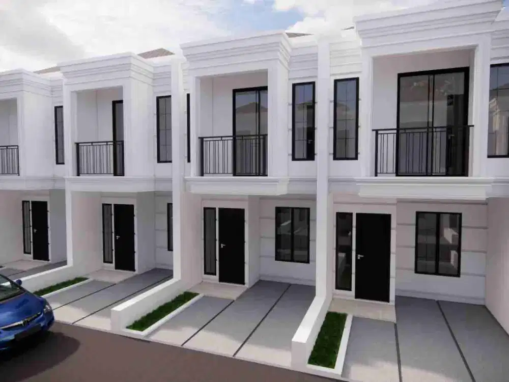 Rumah baru 2 lantai murah di Ciracas Jakarta Timur