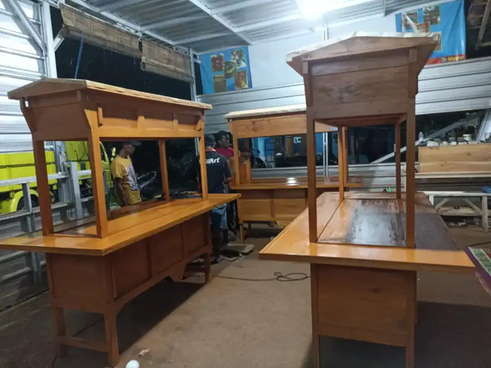 Gerobak Angkringan Bakso Mie Ayam PeceL Bubur Sate Martabak Ronde dlL