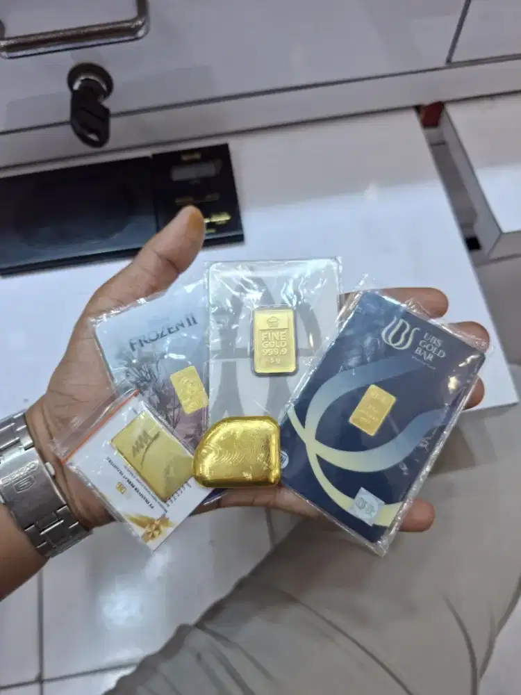 Terima emas tanpa surat dengan Haraga tinggi ggi